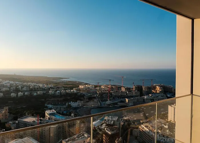 Lägenhet Luxury 360 Sea View 27th Floor In Mercury Tower *